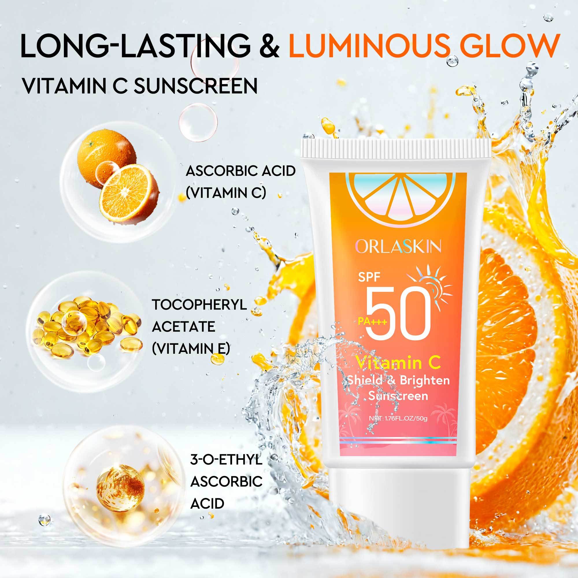 Super Vitamin C Sunscreen Tube  [ In-stock ]