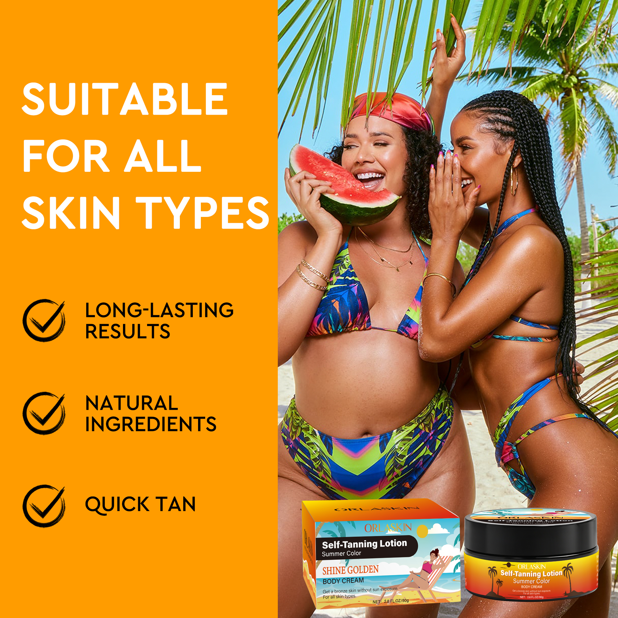 Self-Tanning Cream  [ In-stock ]