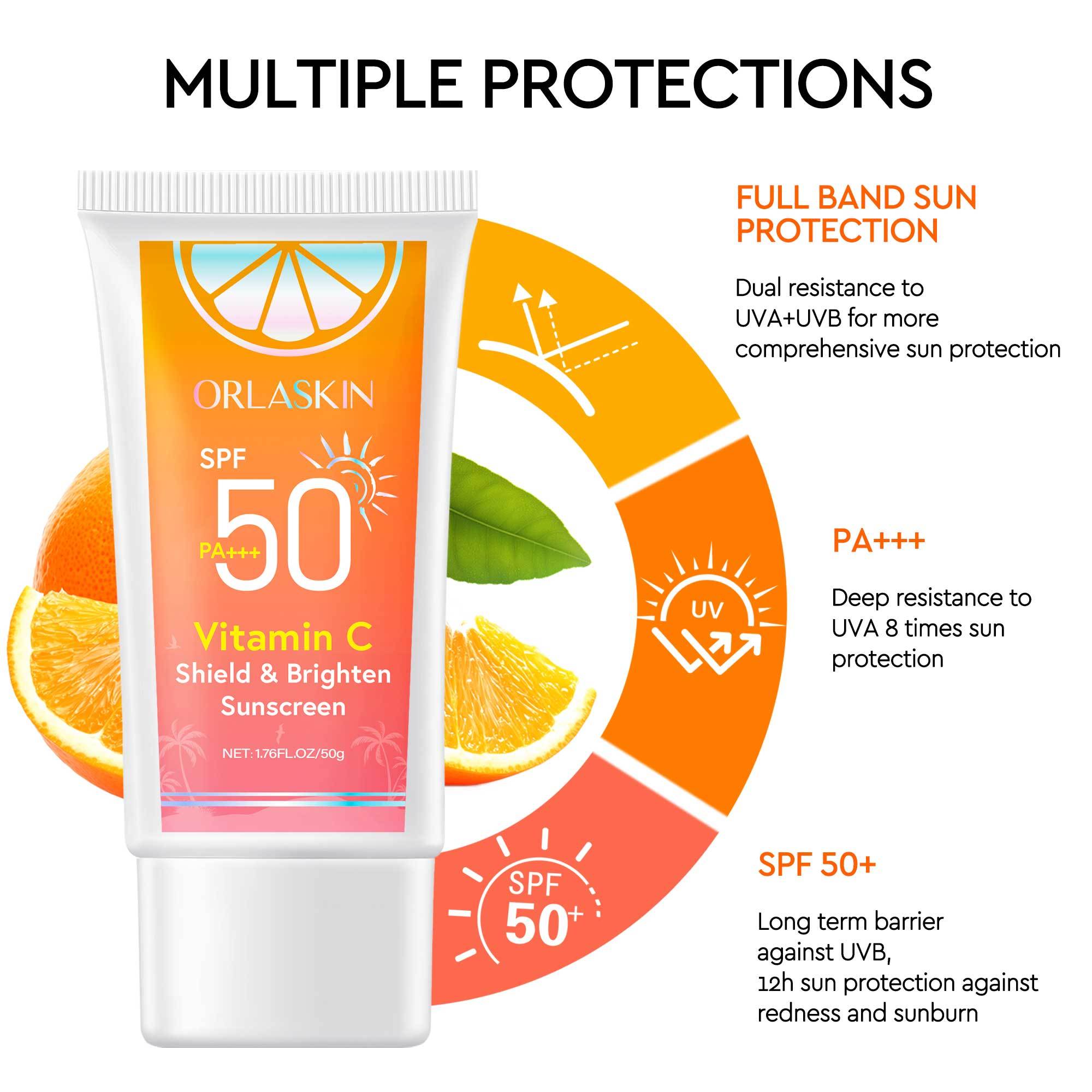 Super Vitamin C Sunscreen Tube  [ In-stock ]