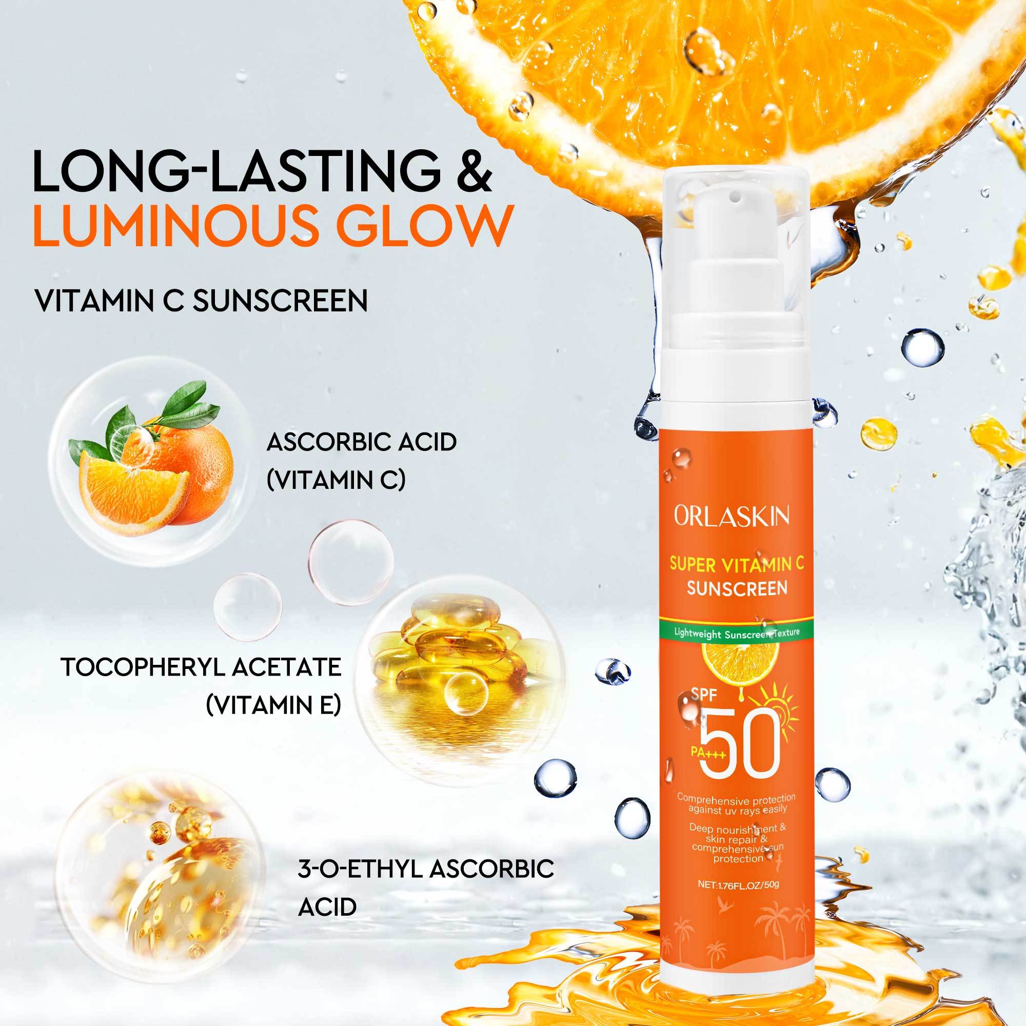 Super Vitamin C Pump Sunscreen [ In-stock ]
