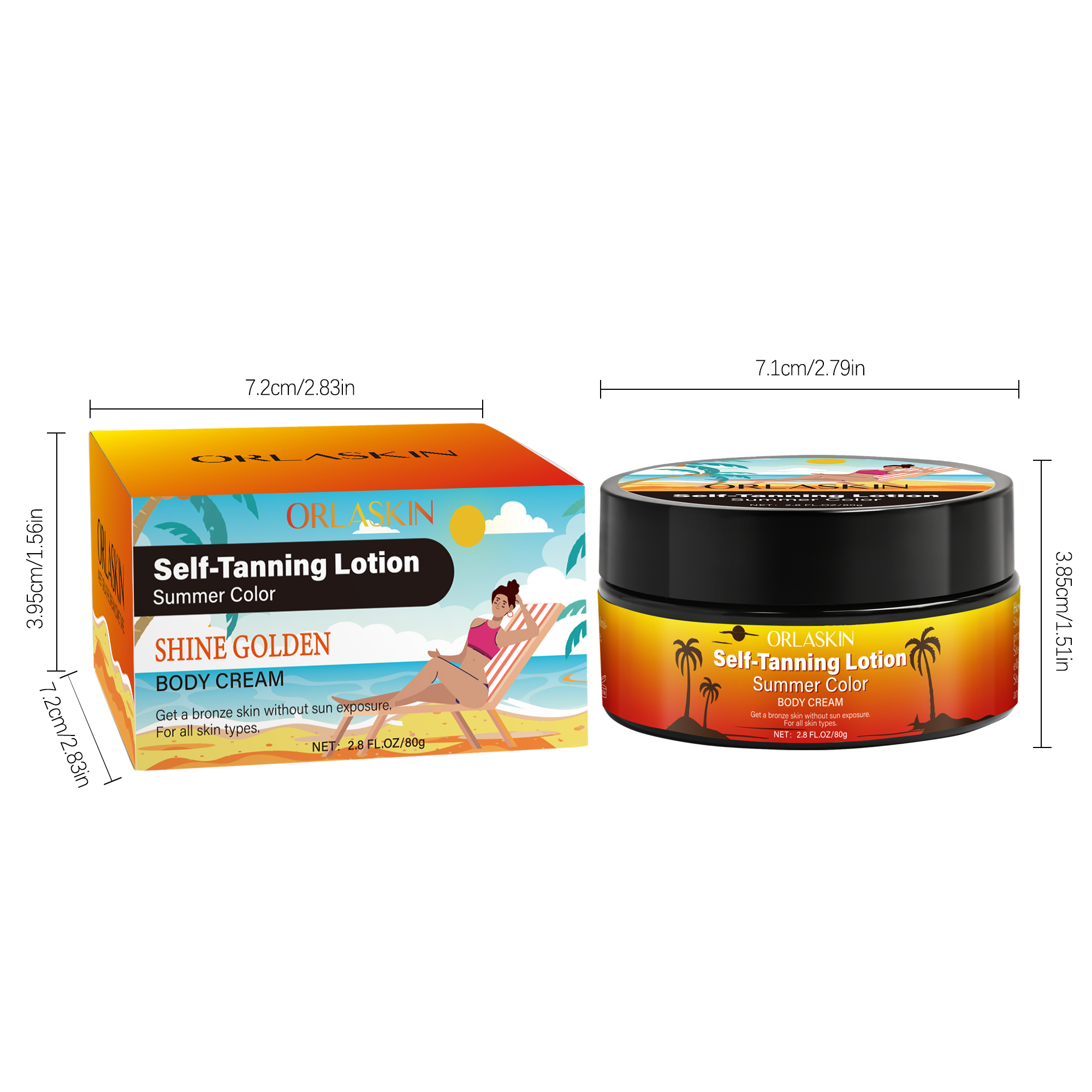 Self-Tanning Cream  [ In-stock ]