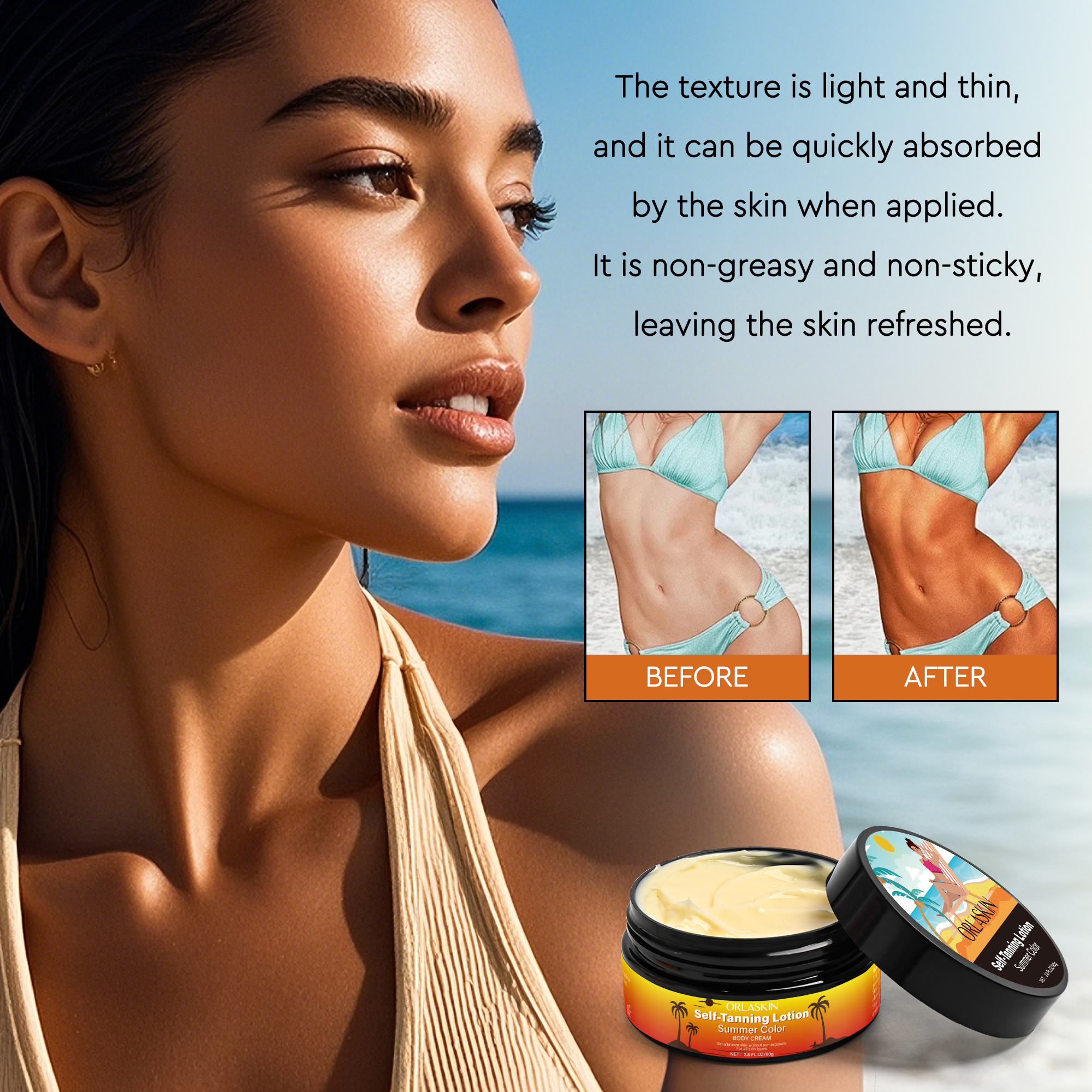 Self-Tanning Cream  [ In-stock ]