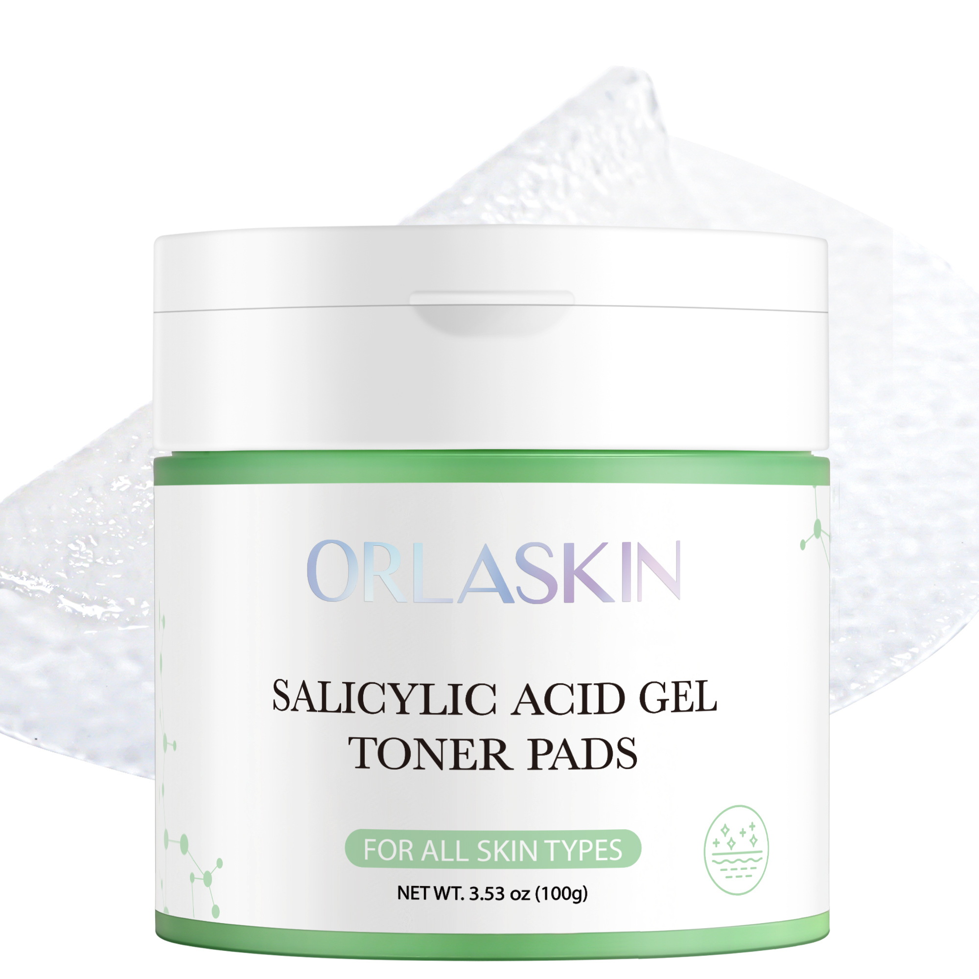 Salicylic Acid Gel Toner Pads  [ In-stock ]