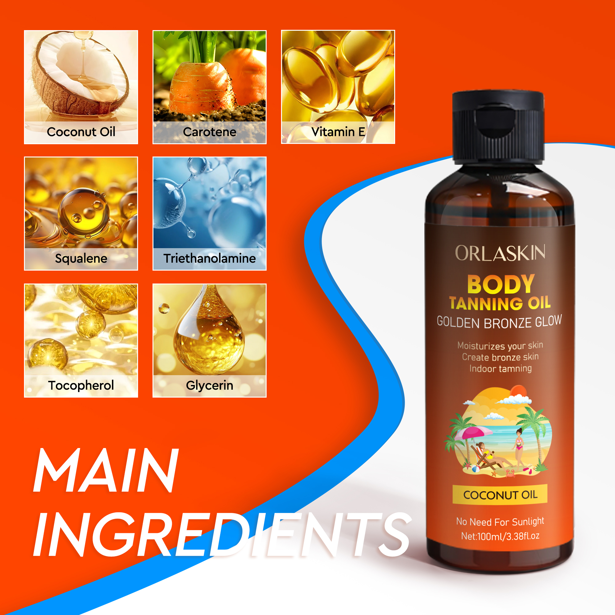 Body Tanning Oil  [ In-stock ]