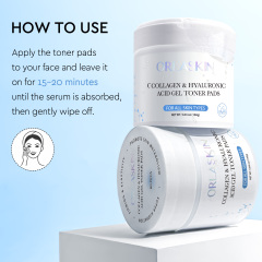 Collagen & Hyaluronic Acid Gel Toner Pads  [ In-stock ]