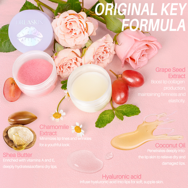 Mint Lip Mask + Lip Scrub  [ In-stock ]