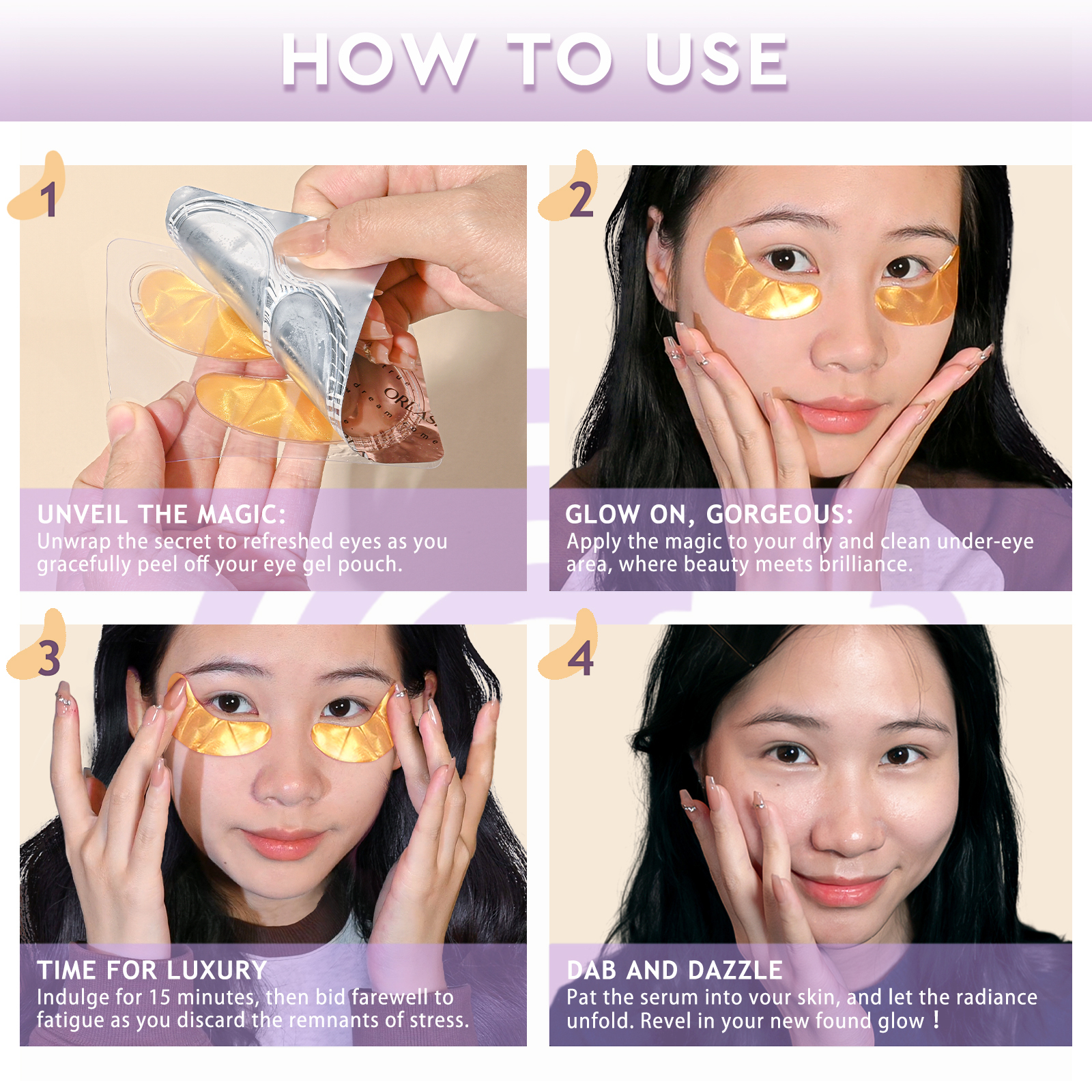 24K Gold Eye Mask [ In-stock ]