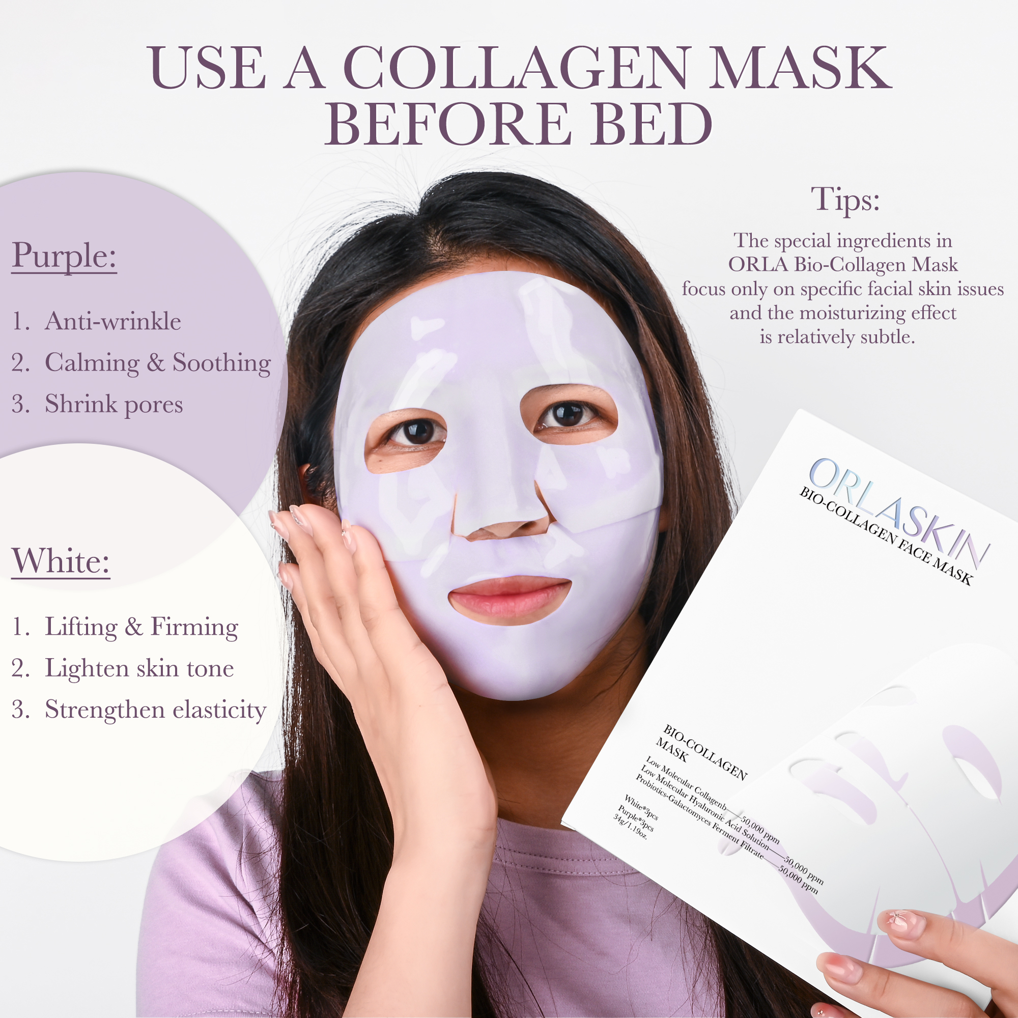 Bio-Collagen Face Mask  [ In-stock ]