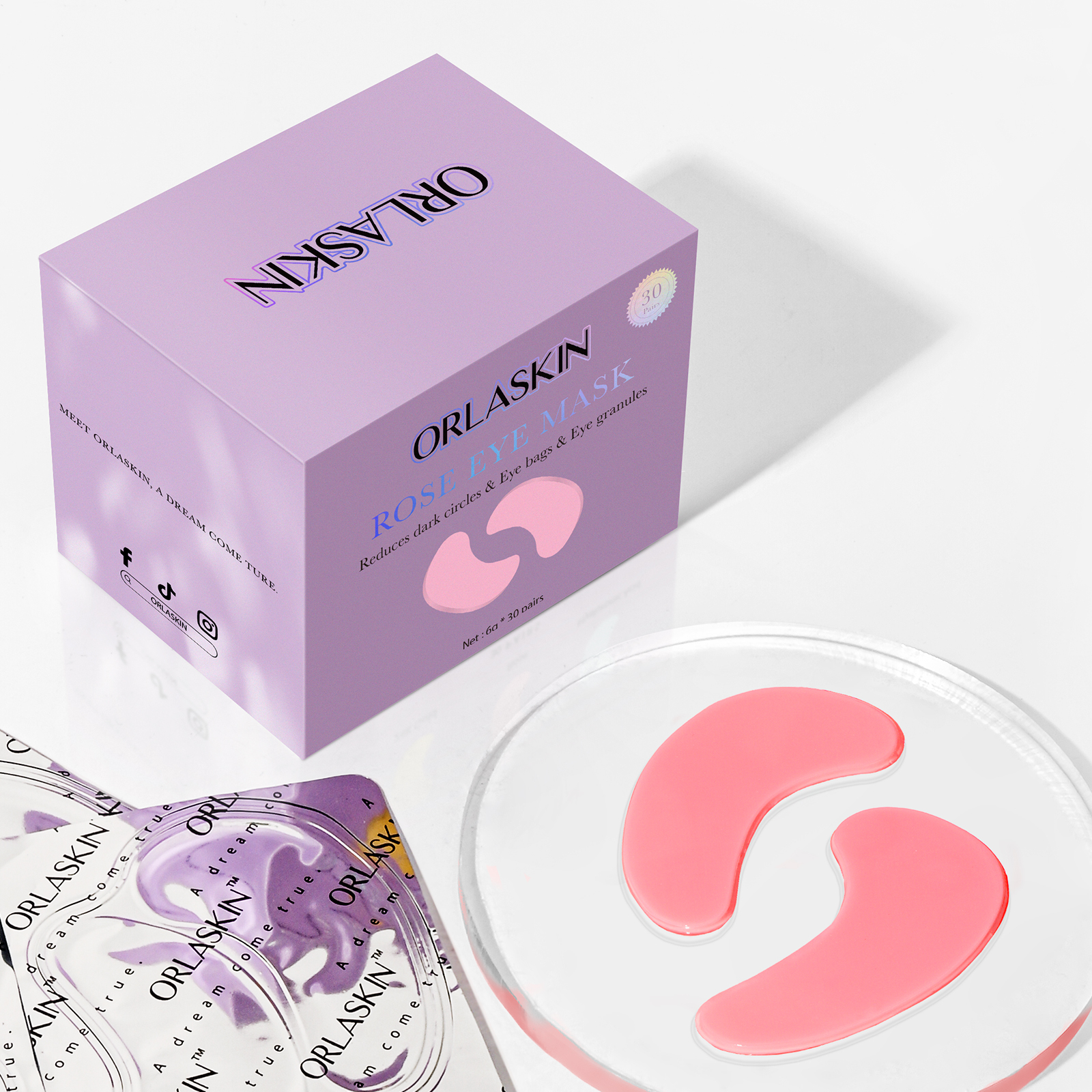Rose Eye Mask [ In-stock ]