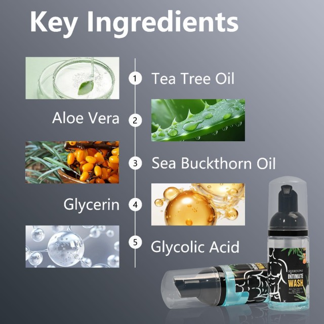 Men Intimate Wash with Tea Tree Oil