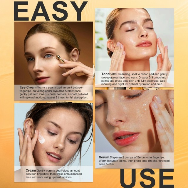 Luxury Anti Aging Vitamin E Set