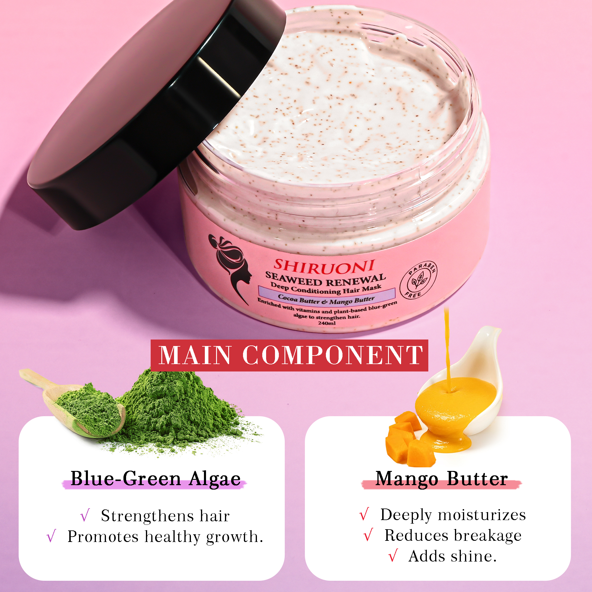 Seaweed Renewal Deep Conditioning Hair Mask