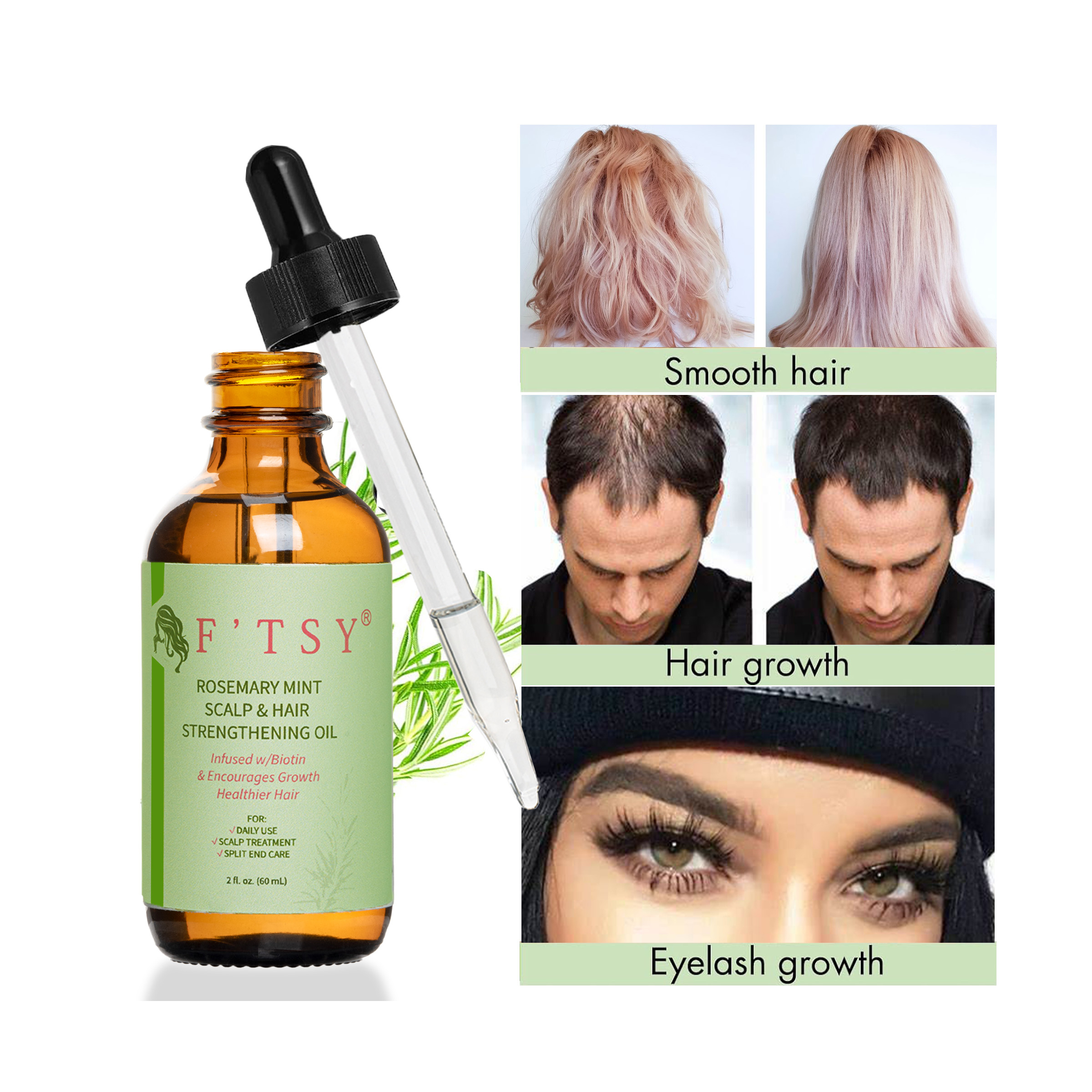 Rosemary Hair Strengthening Oil