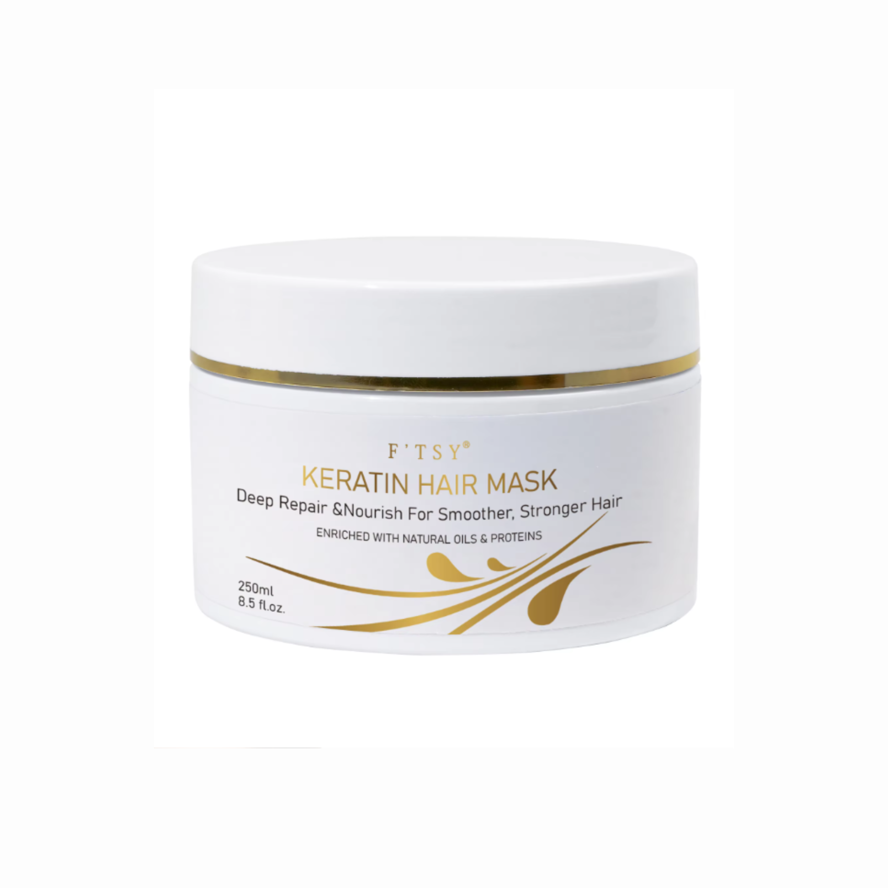 Keratin Mud Hair Mask, Frizz Repair