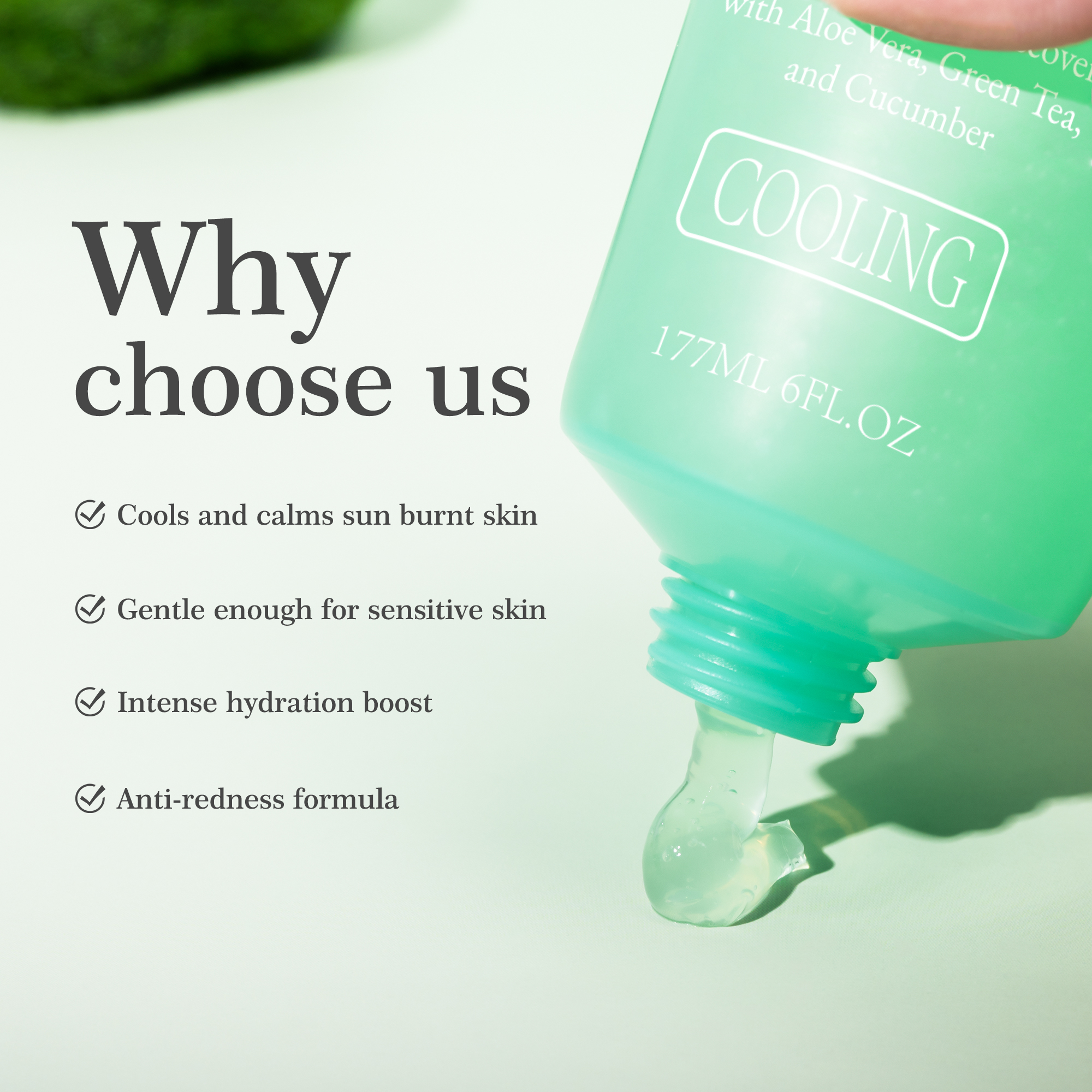 Soothing Aloe Vera After Sun Gel