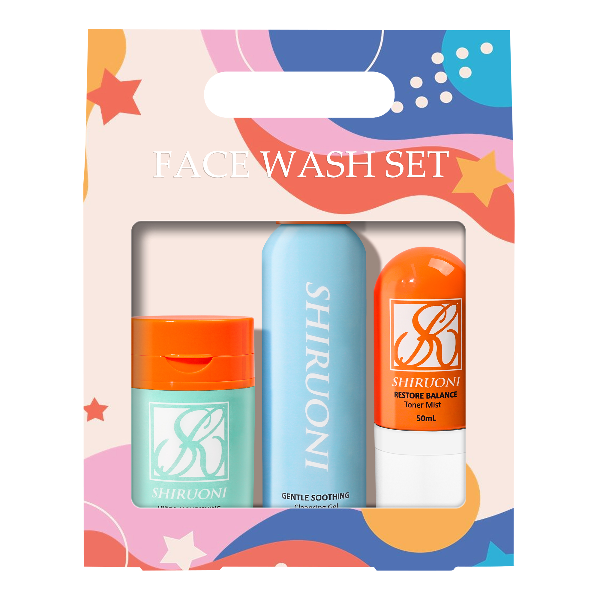 Teen Skincare Set with Cleanser, Toner & Moisturizer