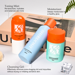 Teen Skincare Set with Cleanser, Toner & Moisturizer