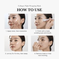 Collagen Night Wrapping Peal-off Mask, Firming & Hydrating