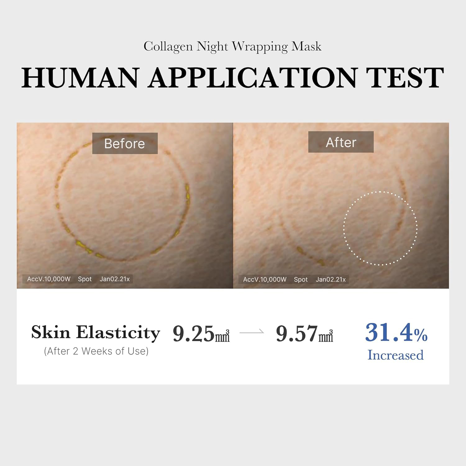 Collagen Night Wrapping Peal-off Mask, Firming & Hydrating