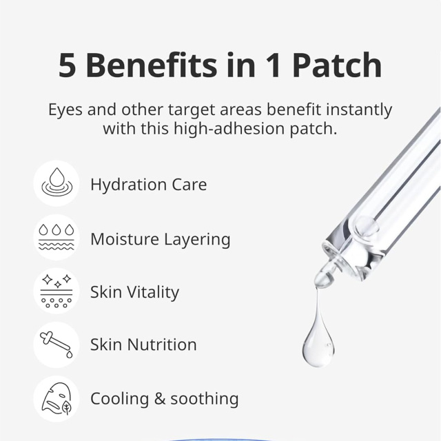 Swiftlet Nest Extract Hydrogel Eye Patch