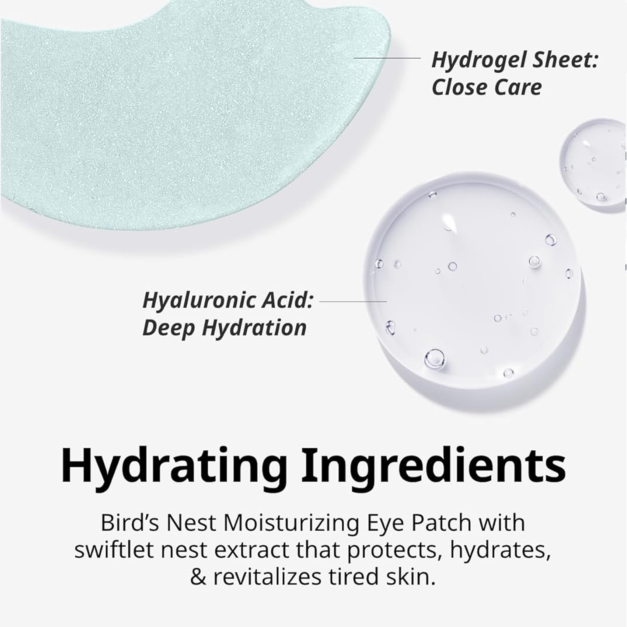 Swiftlet Nest Extract Hydrogel Eye Patch
