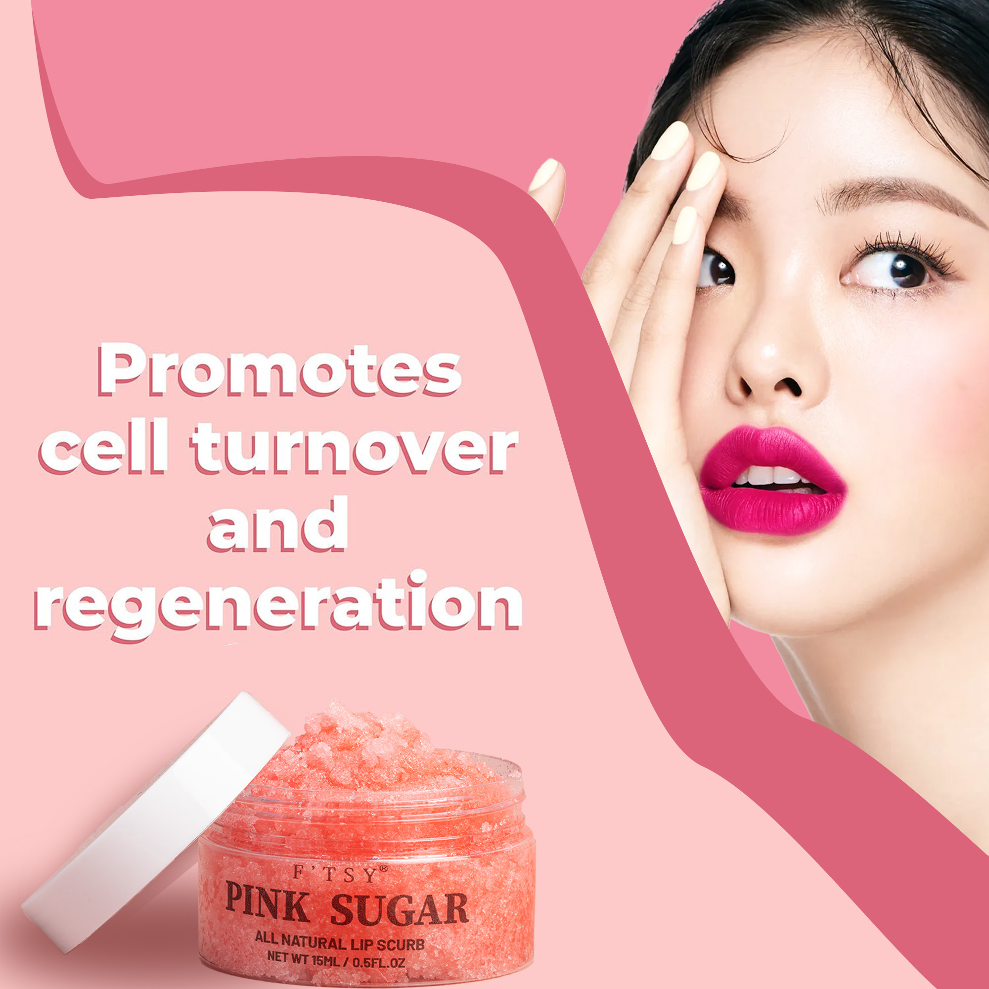 Sugar Lip Scrub with Watermelon & Vitamin C