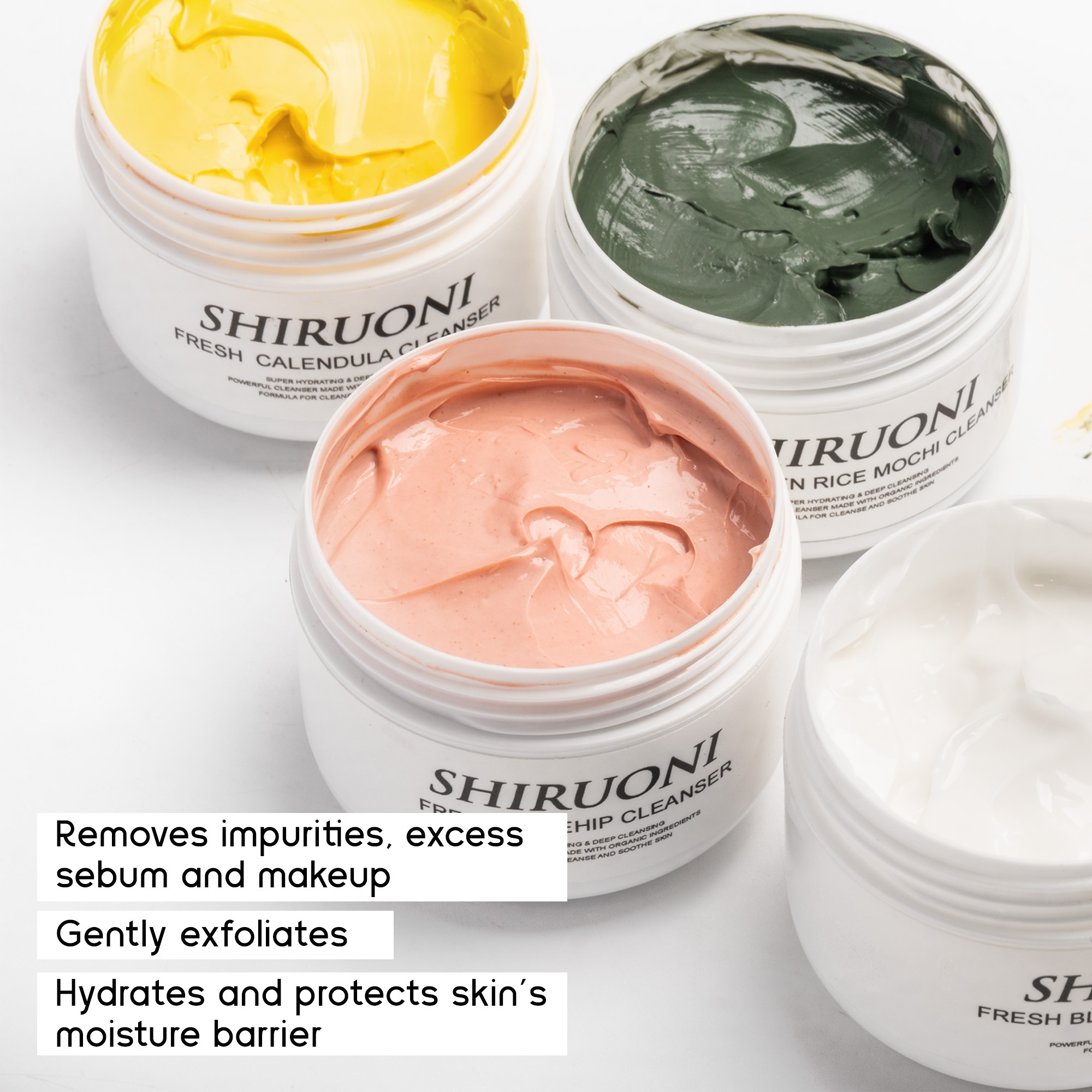 Fresh Botanical Creamy Clay Cleansers