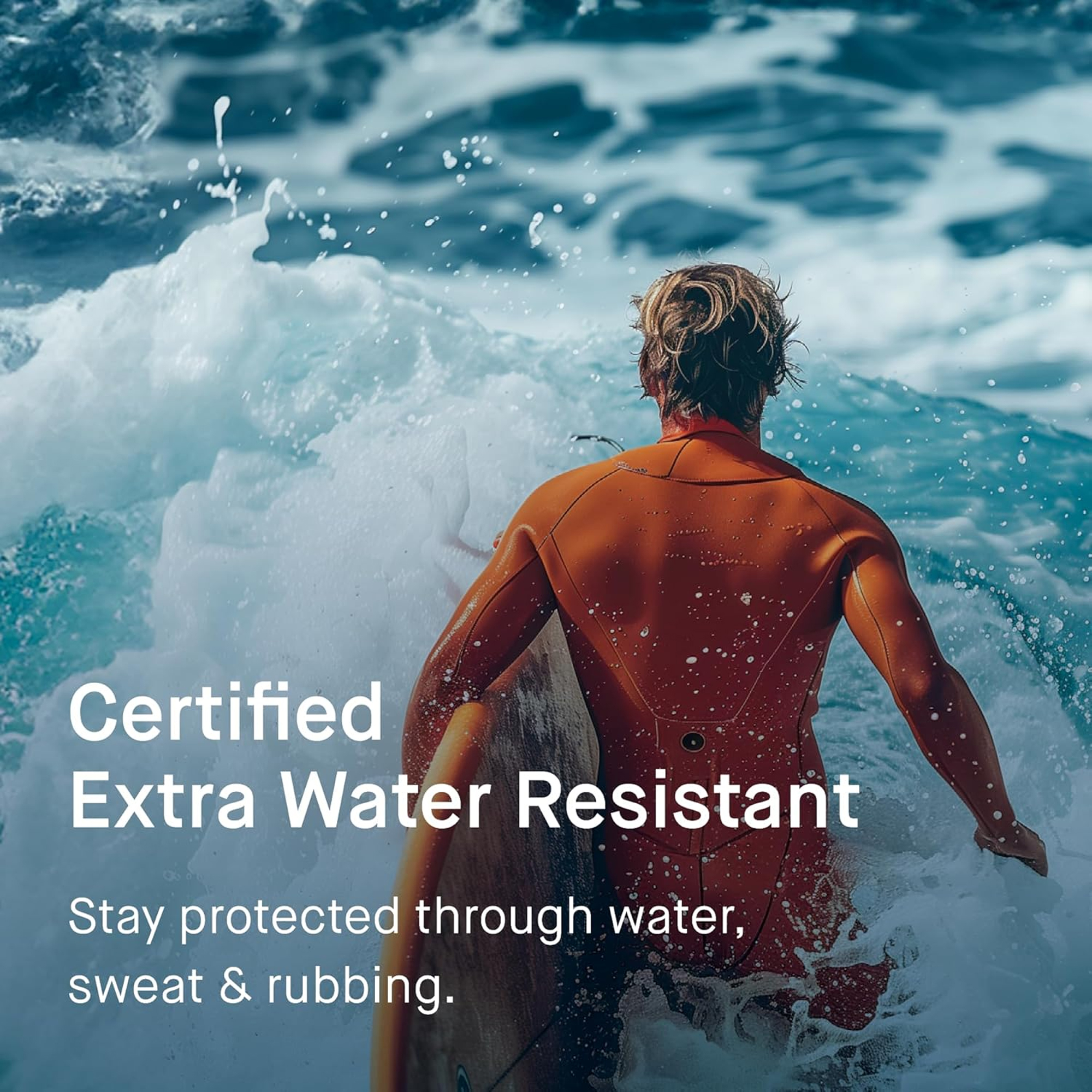 Lightweight, Water-Resistant Sunscreen Mousse