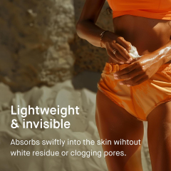 Lightweight, Water-Resistant Sunscreen Mousse