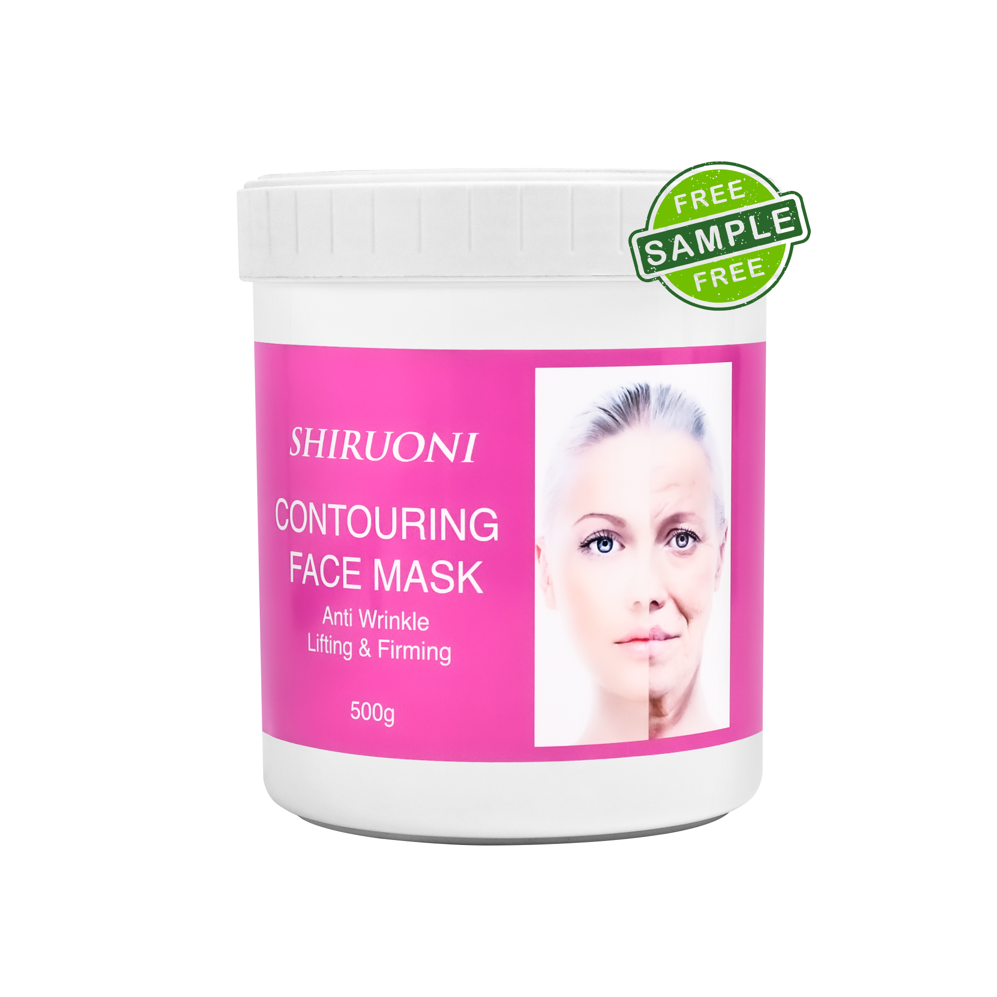 Contouring Face Mask, Anti-Wrinkle Powder