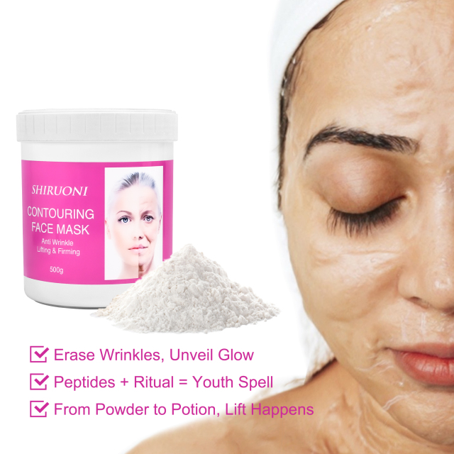 Contouring Face Mask, Anti-Wrinkle Powder