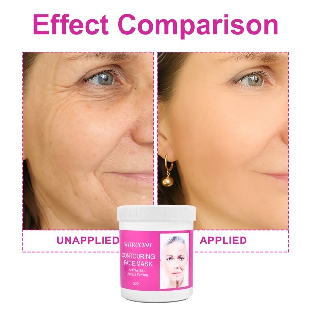 Contouring Face Mask, Anti-Wrinkle Powder