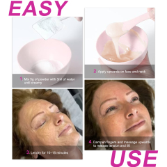 Contouring Face Mask, Anti-Wrinkle Powder