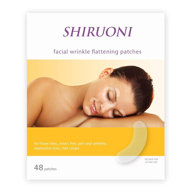Facial Wrinkle Flattening Microneedle Patches