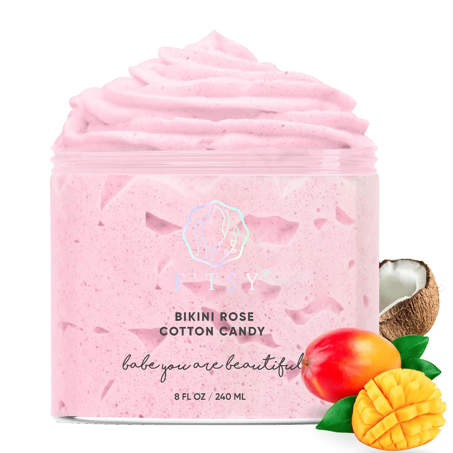 Cotton Candy Body Scrub, Soften