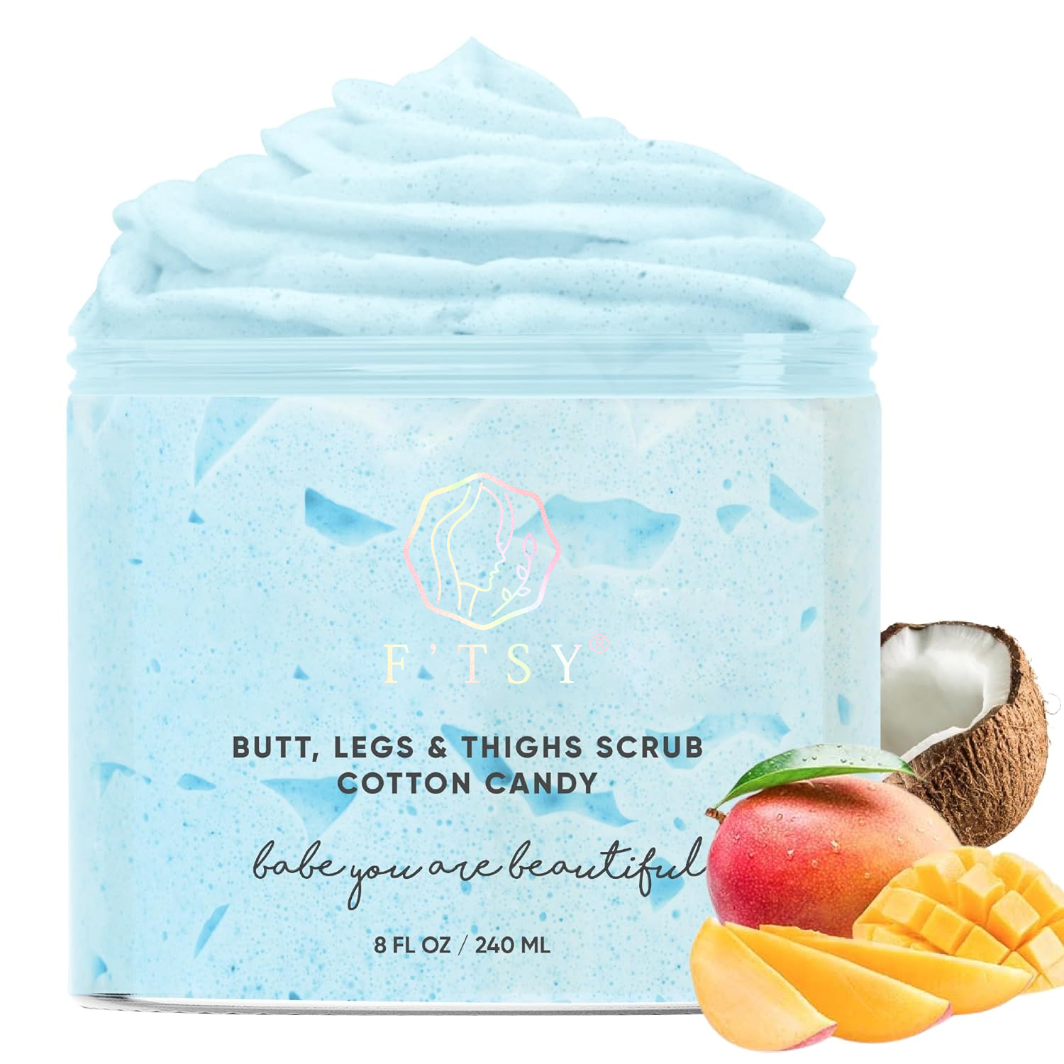 Cotton Candy Body Scrub, Soften
