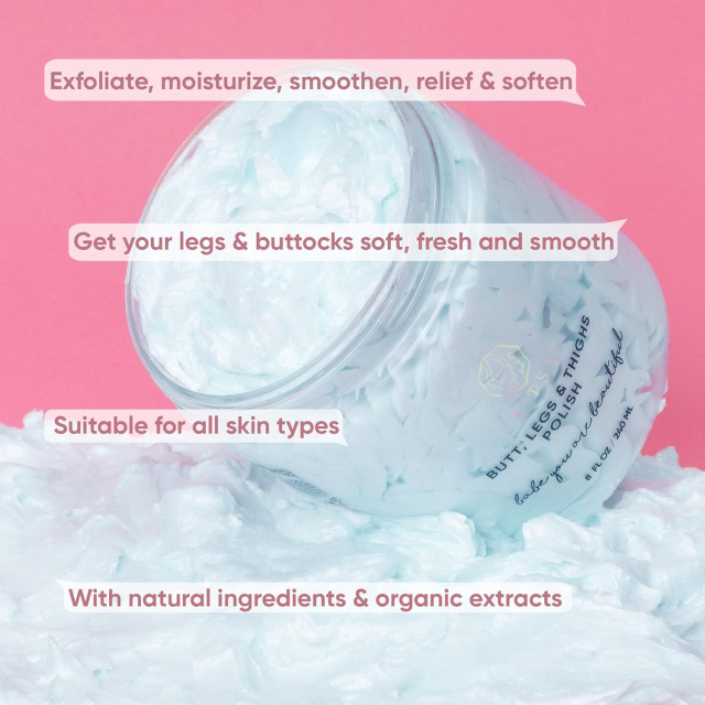 Cotton Candy Body Scrub, Soften