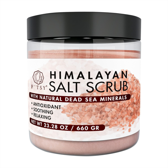 Himalayan Salt Scrub with Dead Sea Minerals