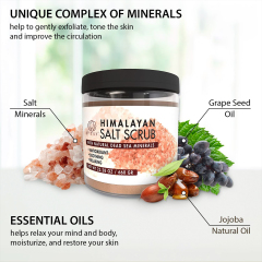 Himalayan Salt Scrub with Dead Sea Minerals