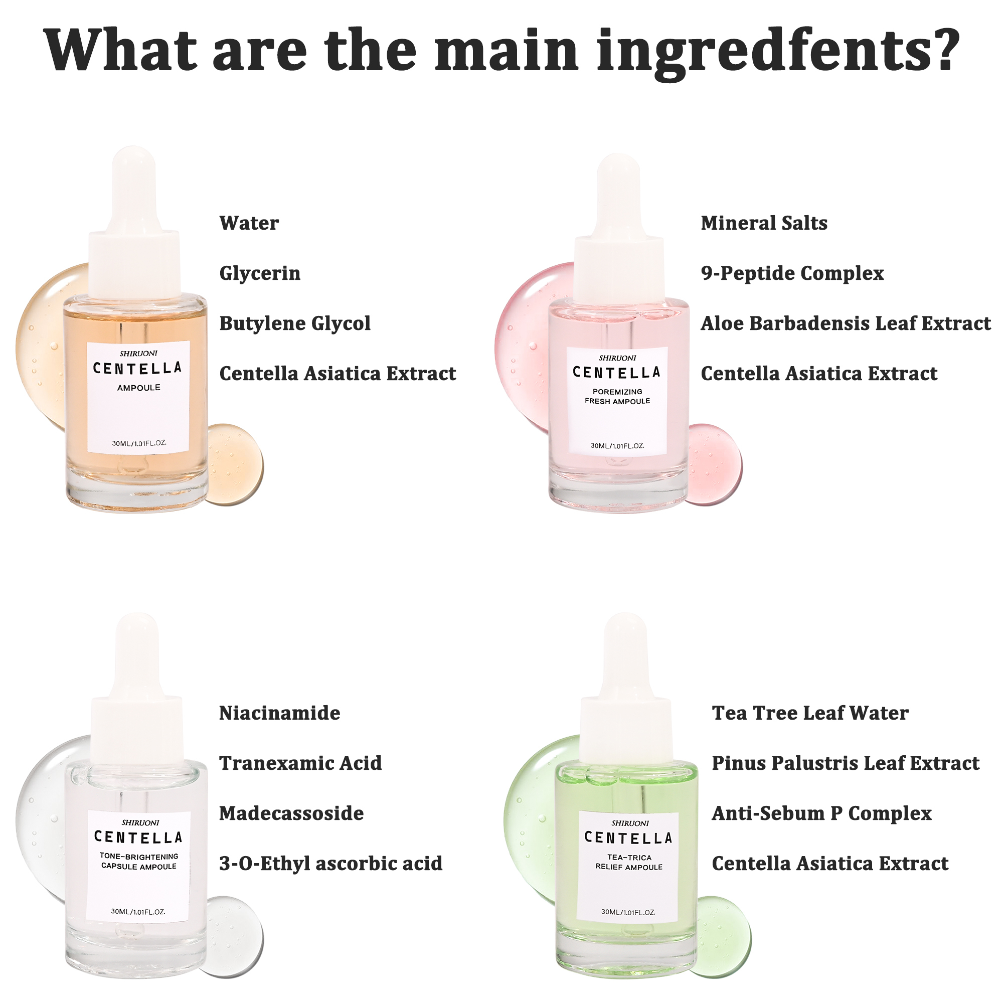 Centella Ampoule Serum Series