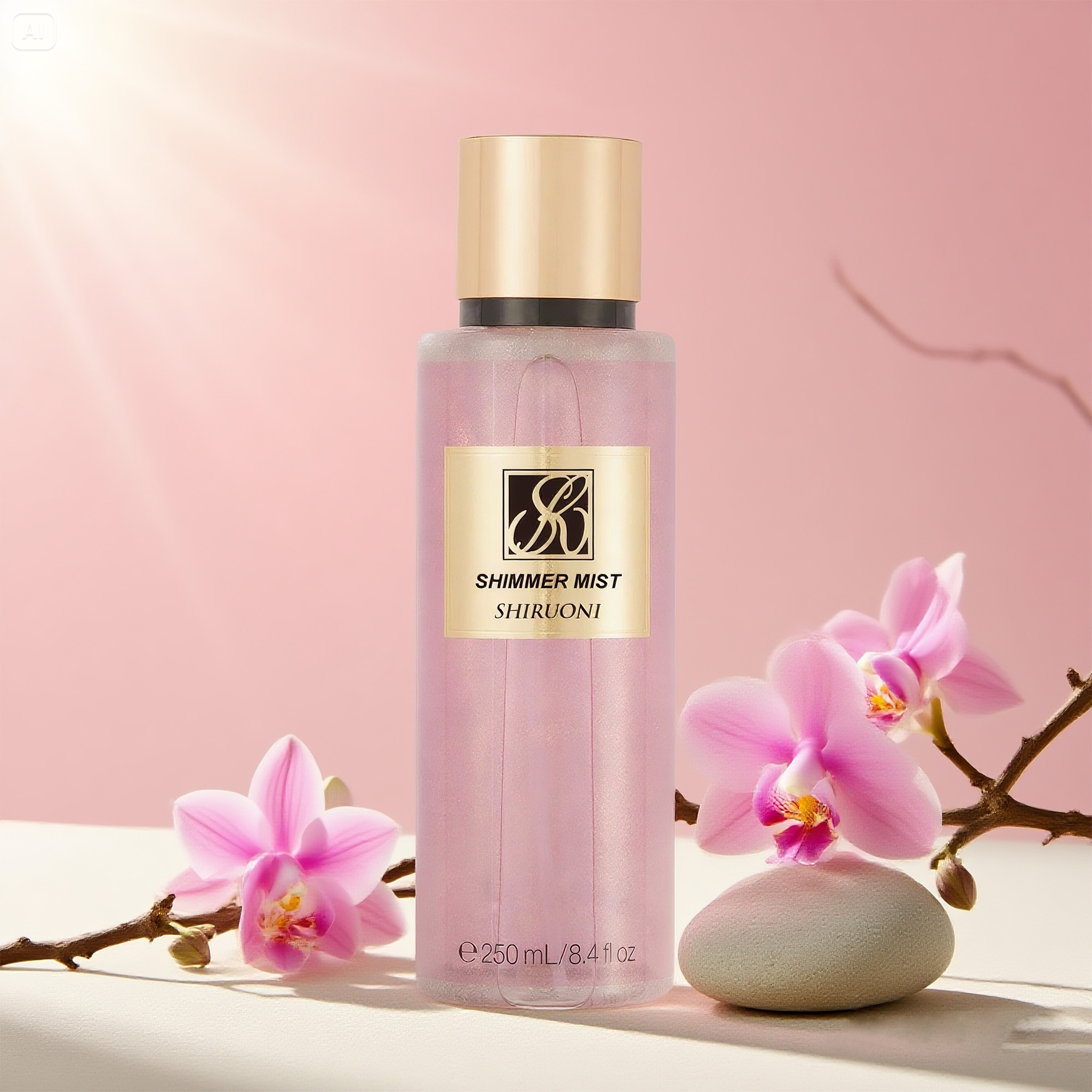 Shimmer Body Fragrance Mist, Floral & Fruity
