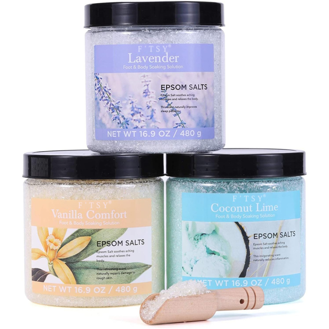 Herbal Scented Natural Bath Salts