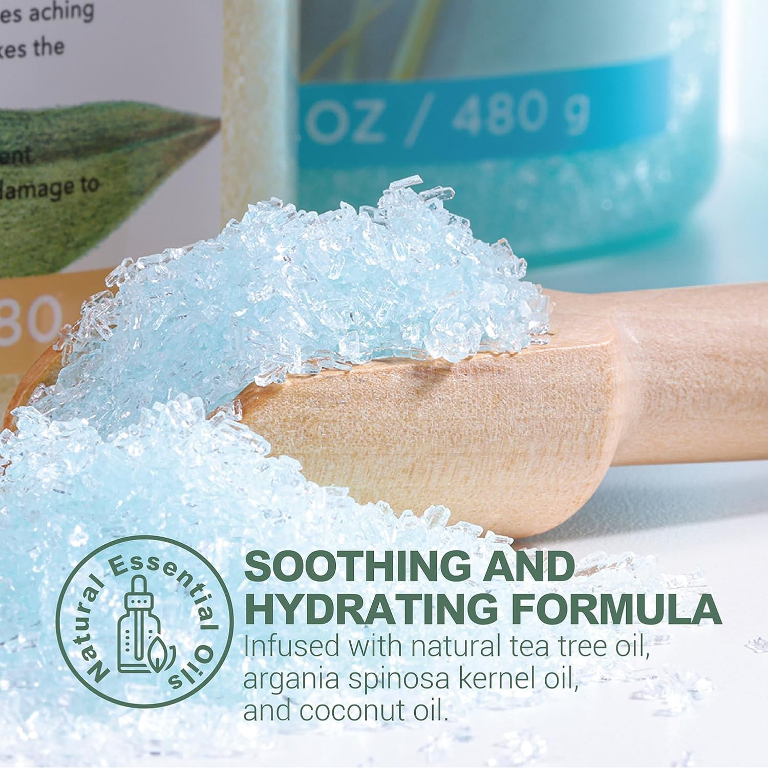Herbal Scented Natural Bath Salts