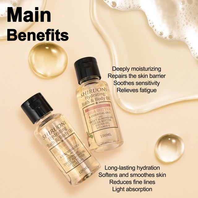 Bath & Body Oil, Moisturizing & Nourishing
