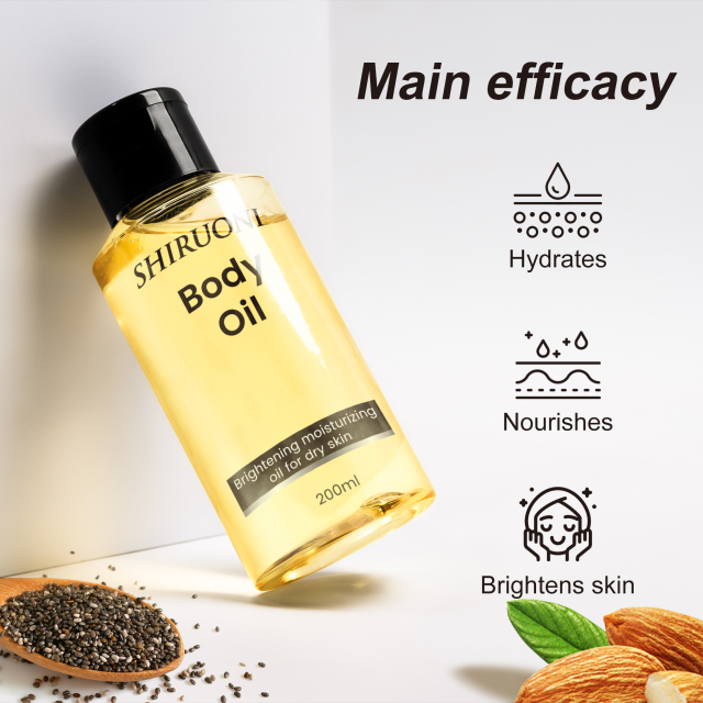 Brightening Body Oil for Dry Skin