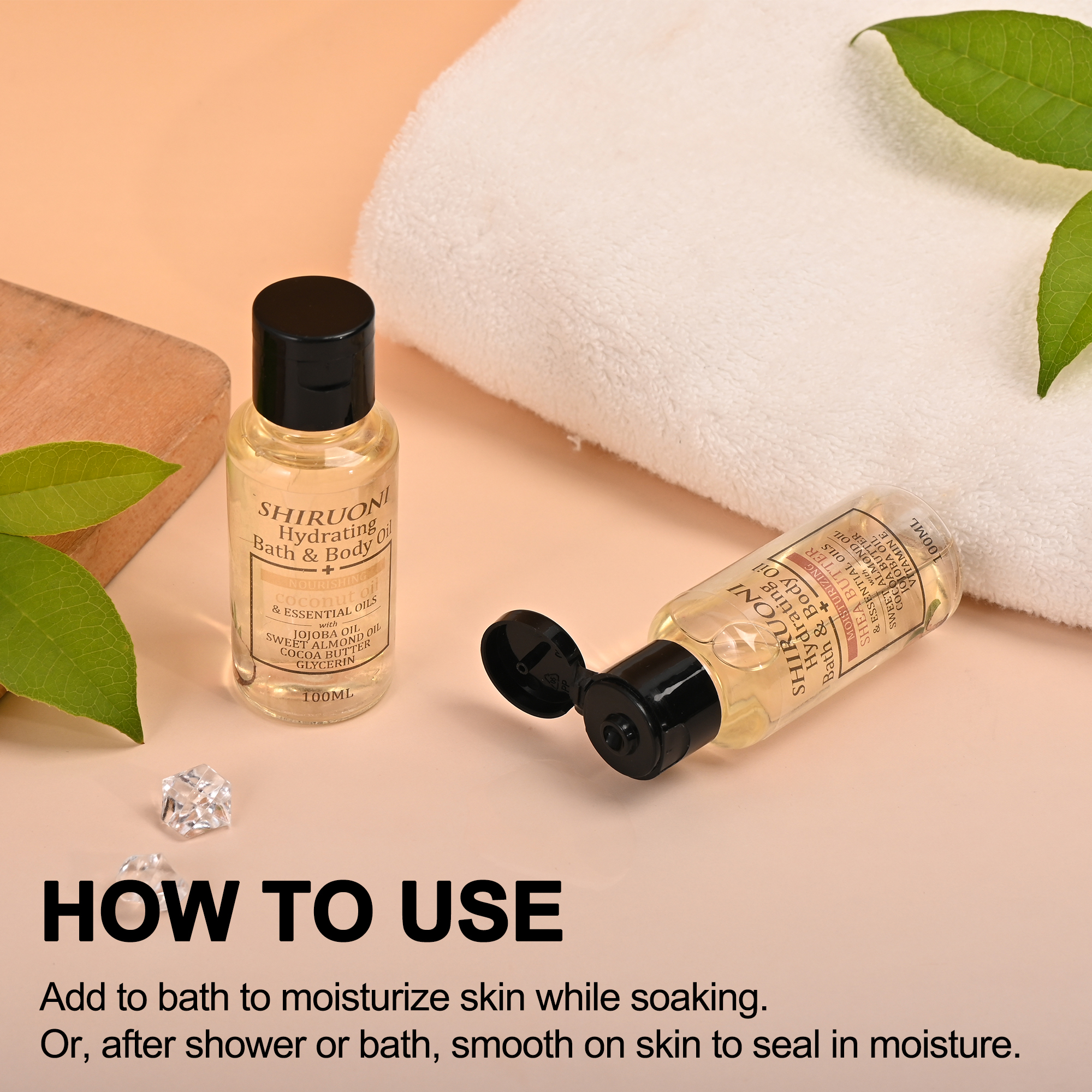 Bath & Body Oil, Moisturizing & Nourishing