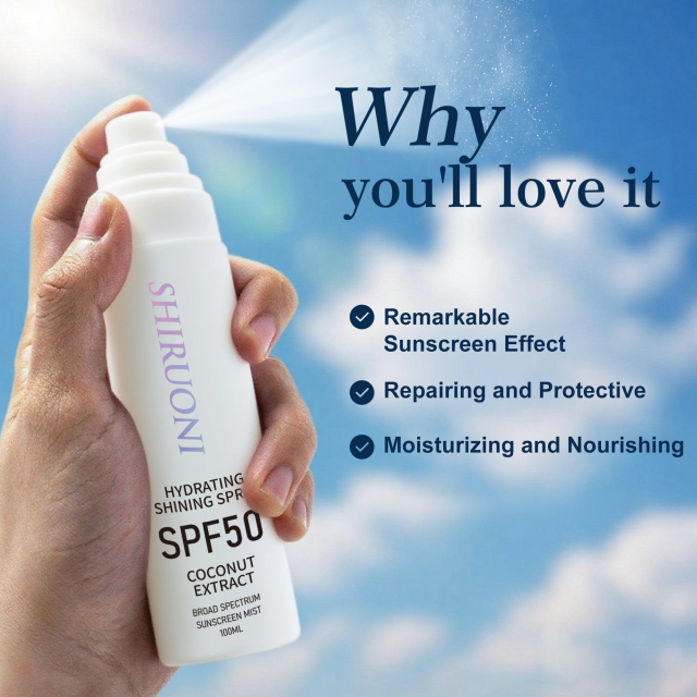 Coconut Hydrating Shining Sunscreen Spray