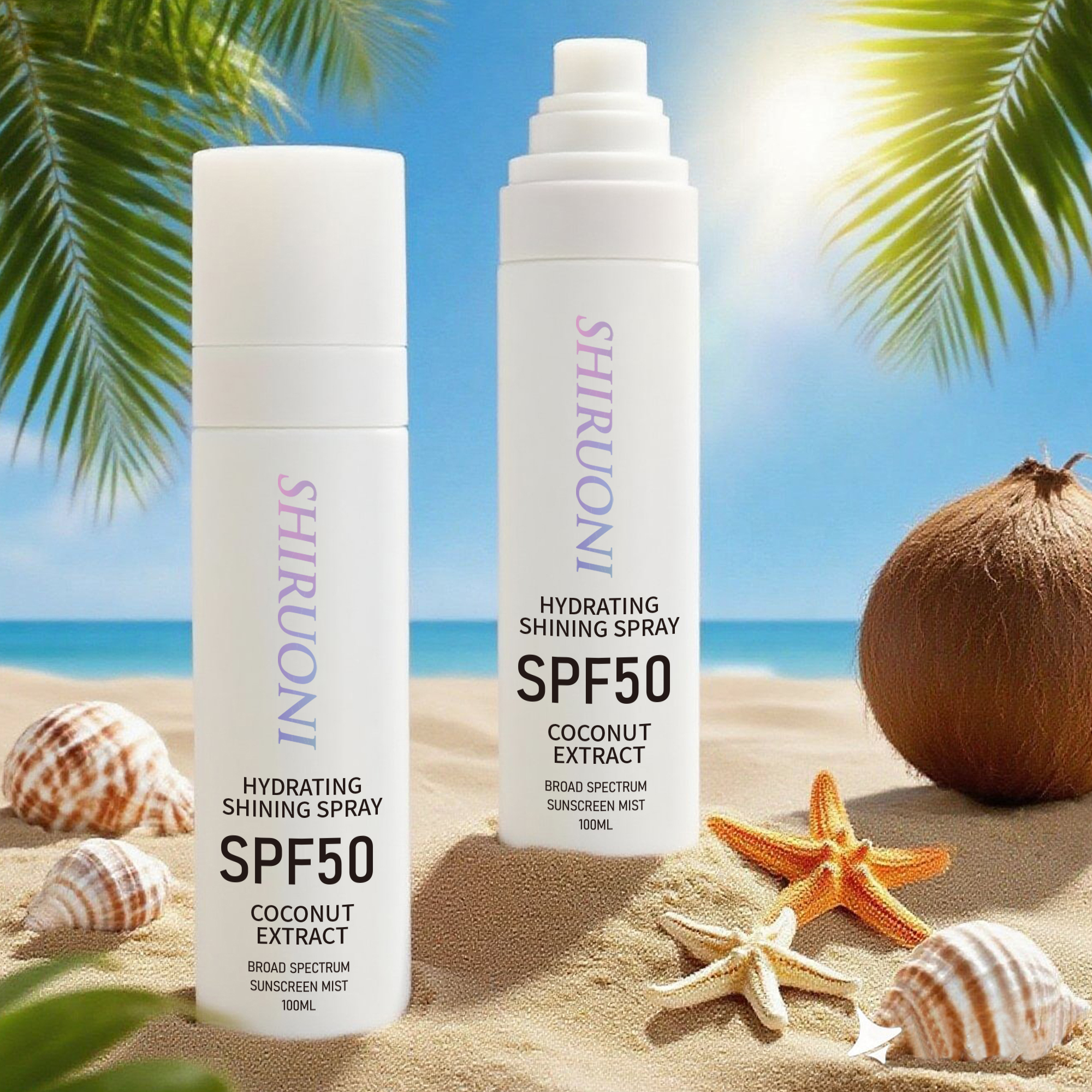 Coconut Hydrating Shining Sunscreen Spray