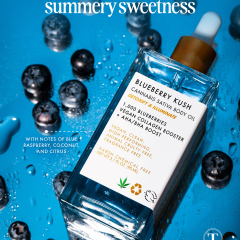 Blueberry Kush Cannabis Sativa Body Oil
