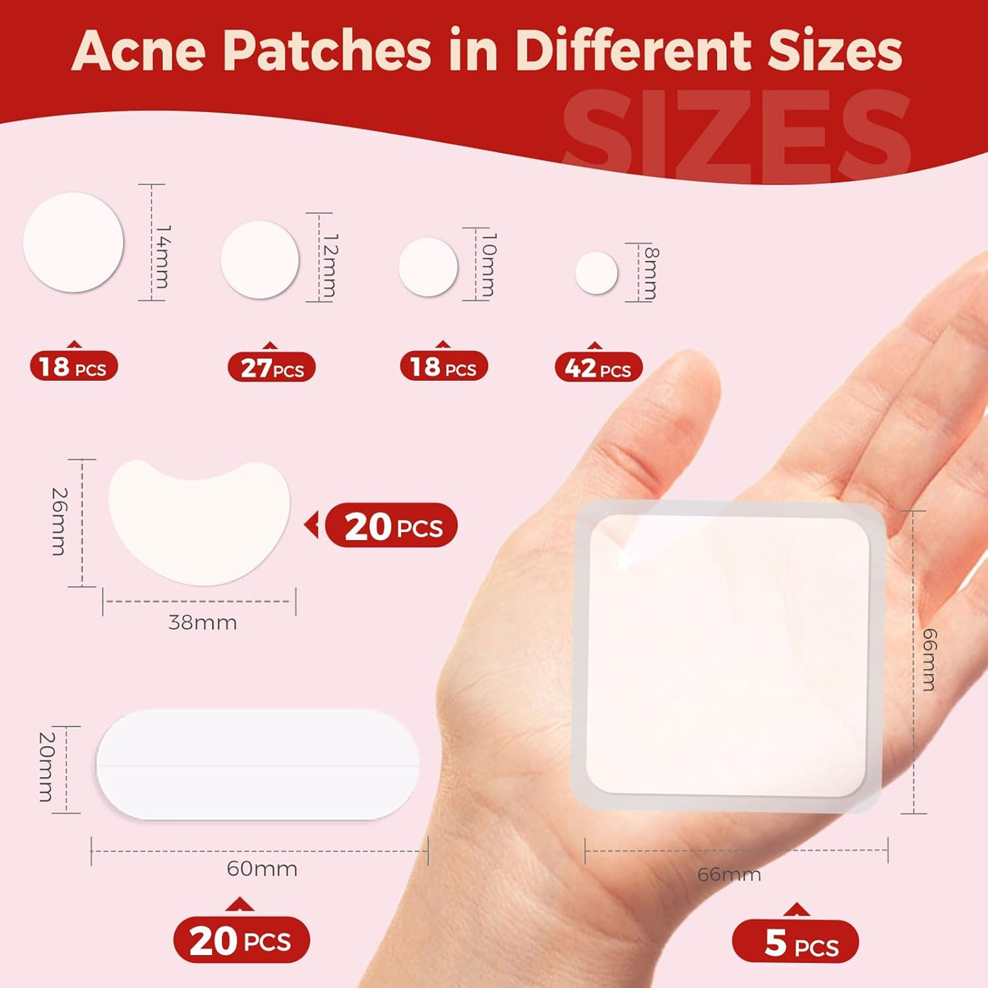 Hydrocolloid Acne Patch Set